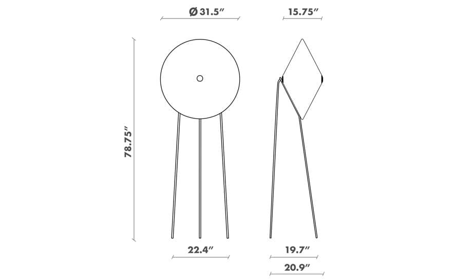 Rificolona Floor Lamp