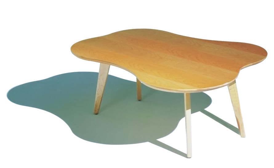 risom amoeba coffee table