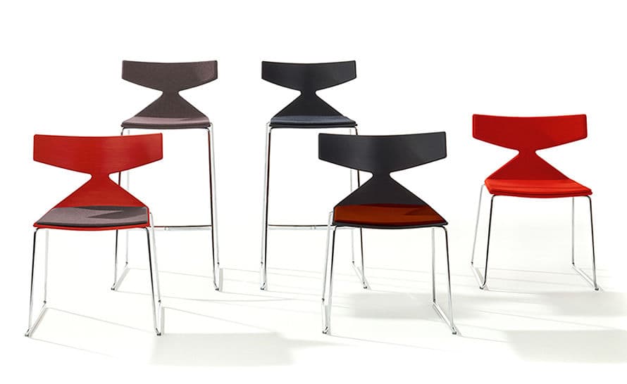 saya sled base chair