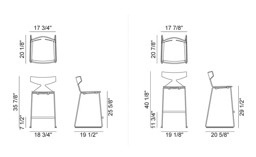 saya sled base stool
