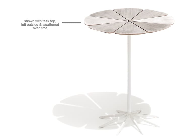 schultz petal end table