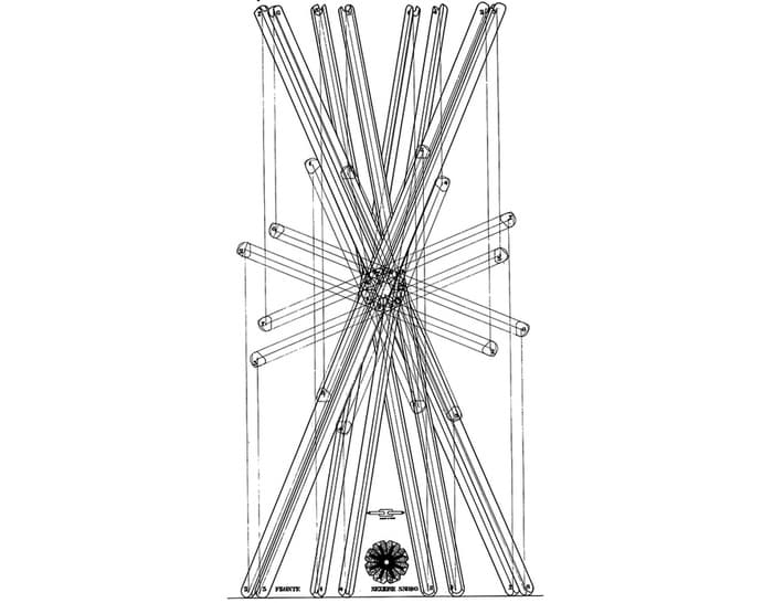 sciangai folding clothes stand