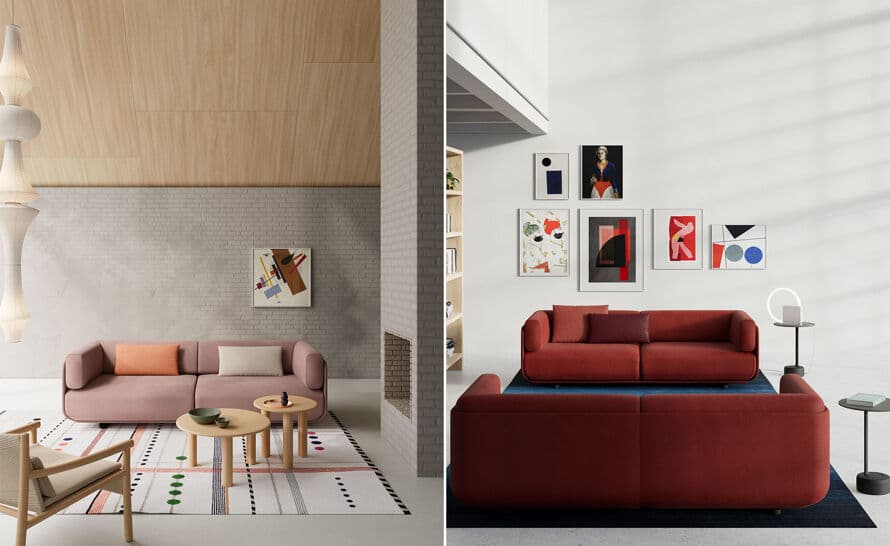 Shaal Three Seat Sofa