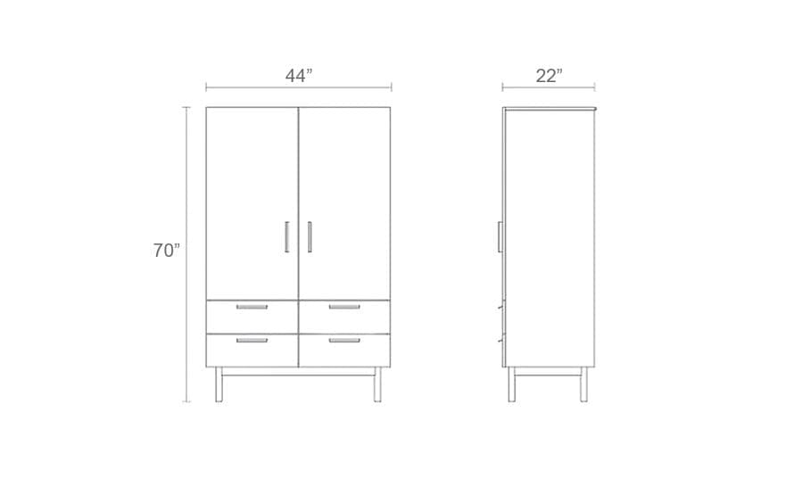 shale wardrobe