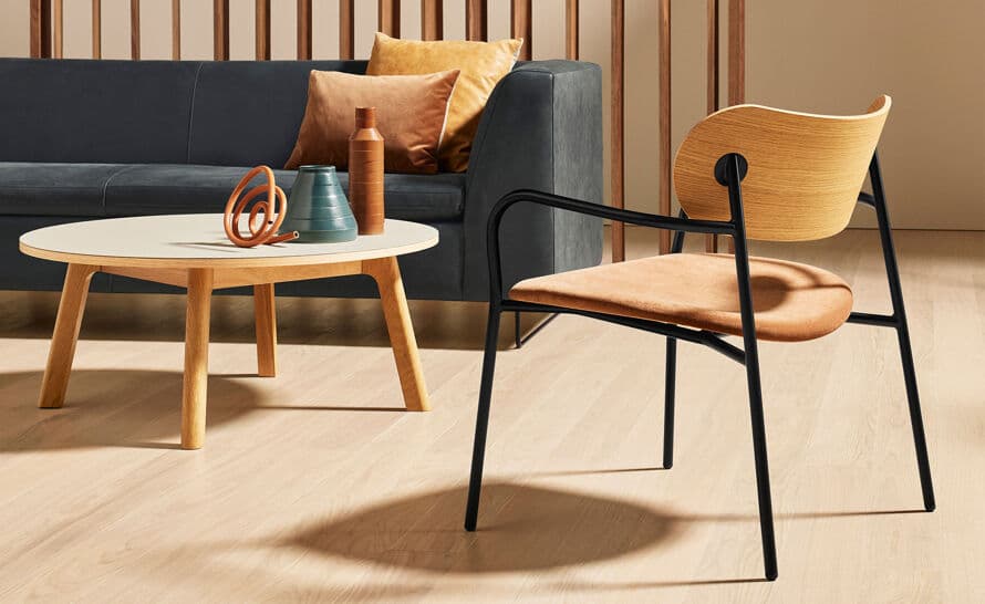 sidebyside lounge chair