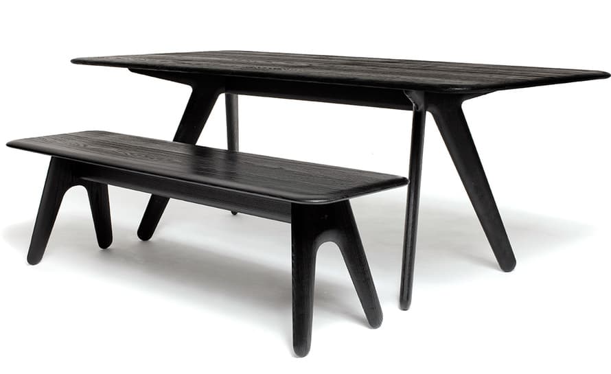 slab rectangular dining table