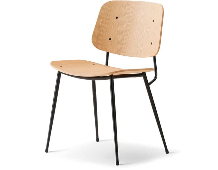soborg steel base chair