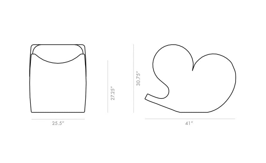 The Soft Heart Chair