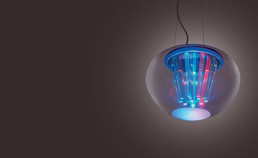 spectral suspension lamp