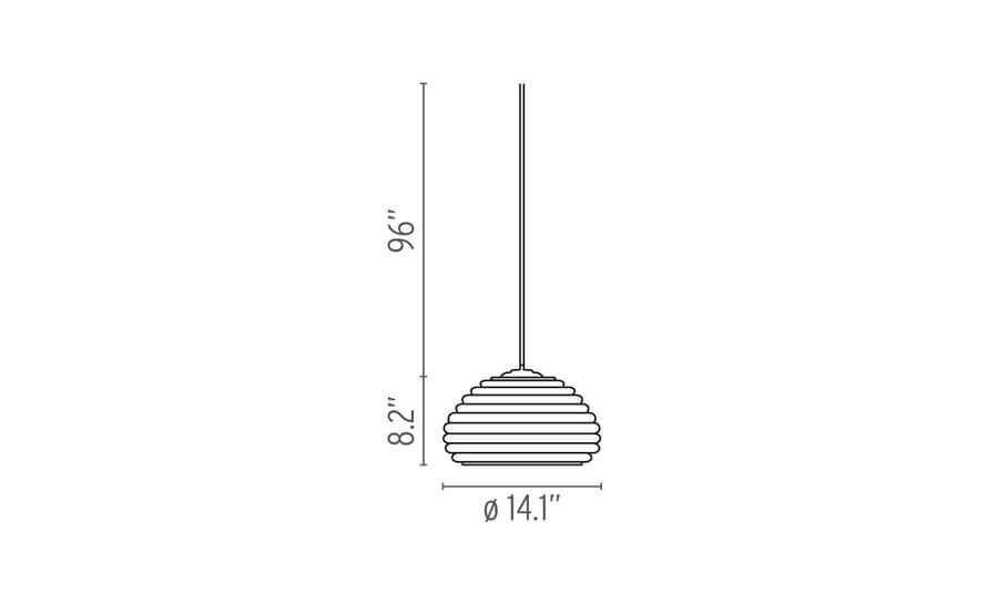 splugen brau pendant lamp