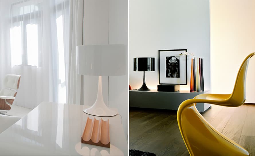 spun table lamp