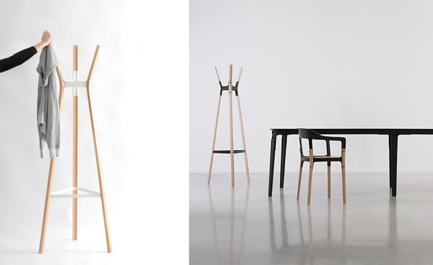 magis steelwood coat stand