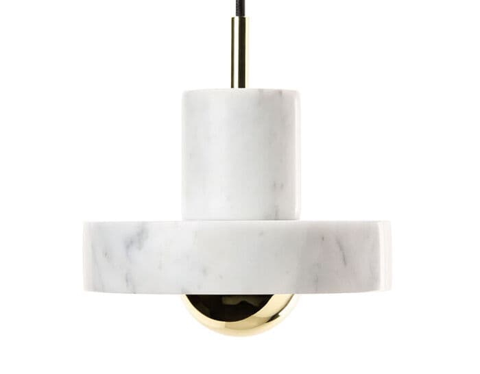 stone pendant light