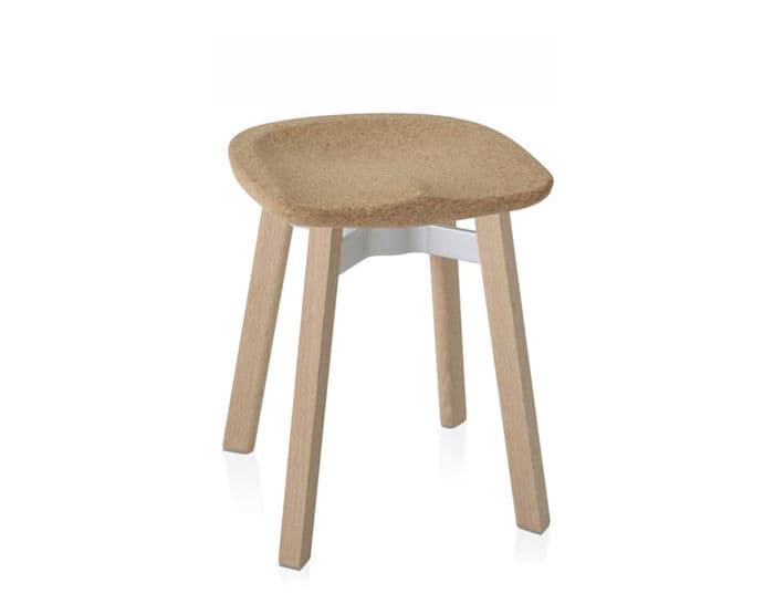 su small stool with cork seat