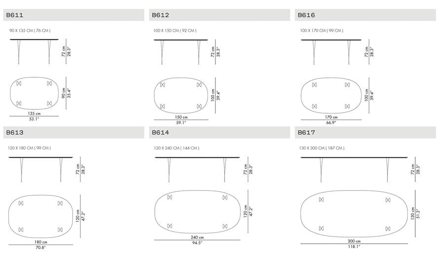 superellipse span leg 70.8" table