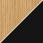 oak top - M71 finish / matte black base