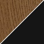 oak top - 870 finish / matte black base, flute, & stem
