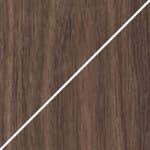 small - 47" / oak top - dark stained / oak base - dark stained
