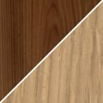 82.7" x 32.3" - walnut top / oak base, lacquer