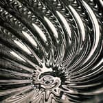 11.8" diameter - silver