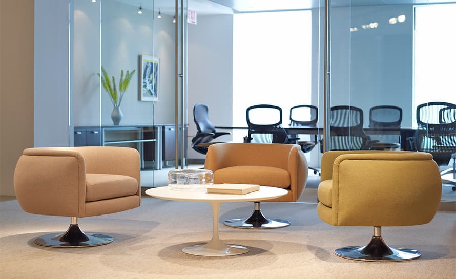 d'urso swivel lounge seating