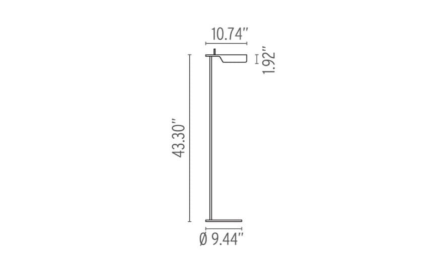tab led floor lamp