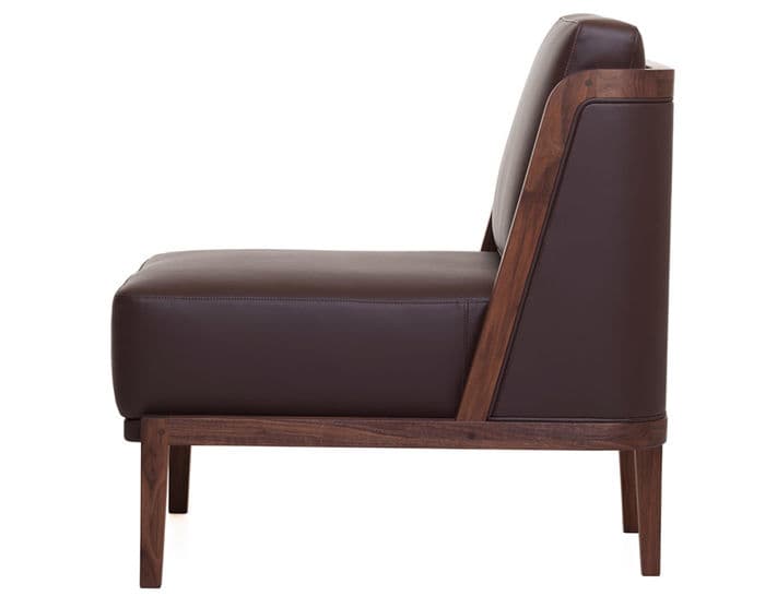 throne lounge chair 269 with upholstery