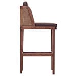 throne barstool with rattan 272t