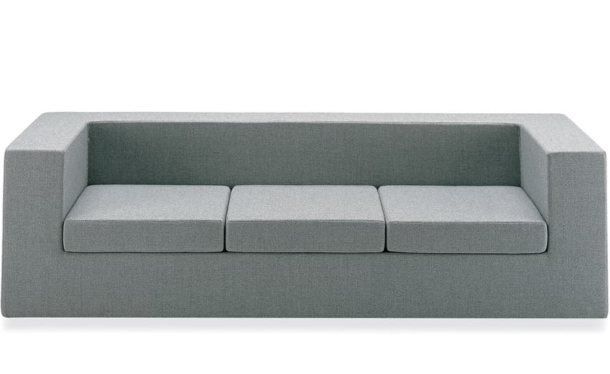 throw-away three seat sofa