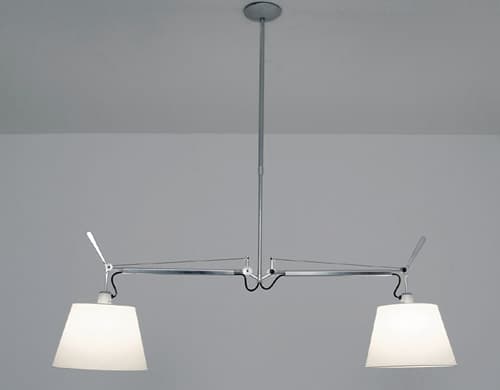 tolomeo double shade suspension lamp