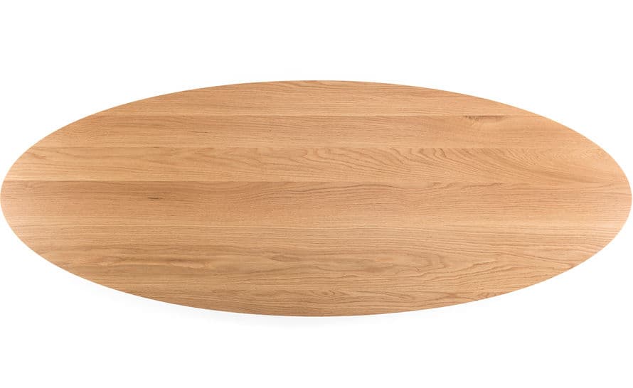 trio oval coffee table 754o