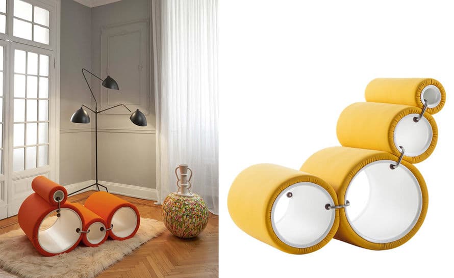 joe colombo tube chair