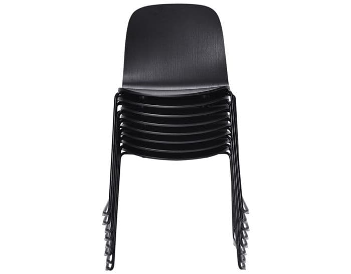 visu chair with sled base