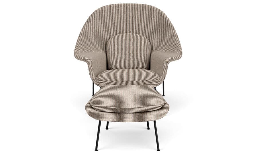 womb lounge chair & ottoman