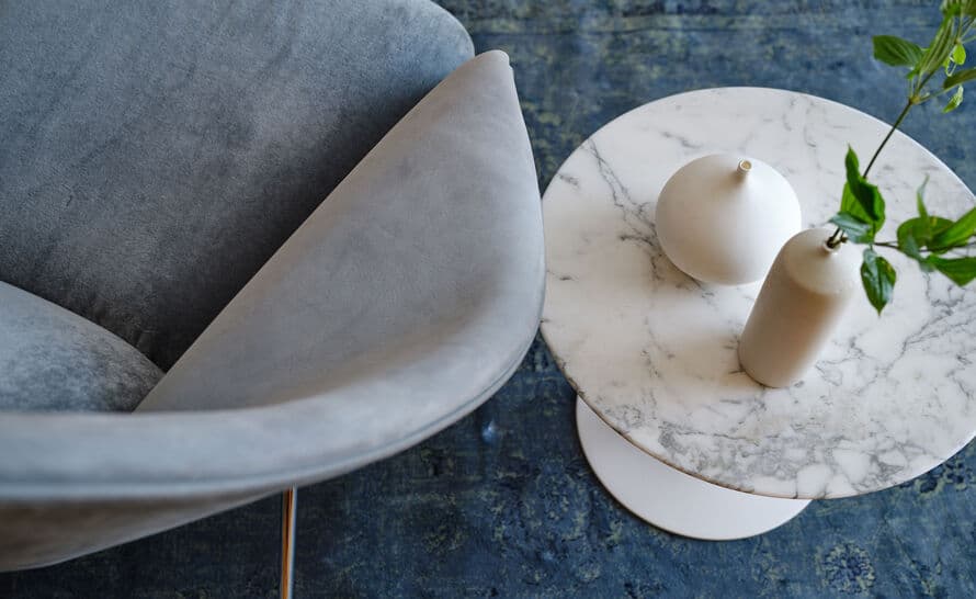 womb lounge chair & ottoman