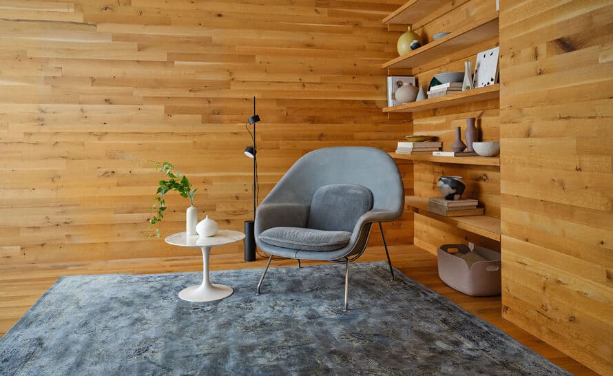 womb lounge chair & ottoman