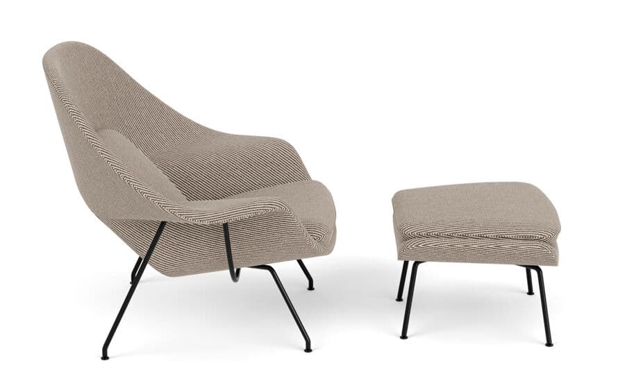 womb lounge chair & ottoman