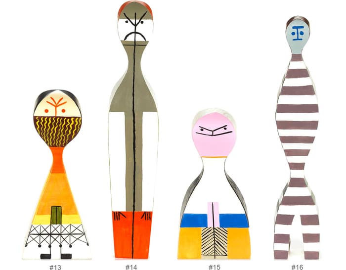 wooden dolls by alexander girard