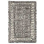black on white collection estambul rug