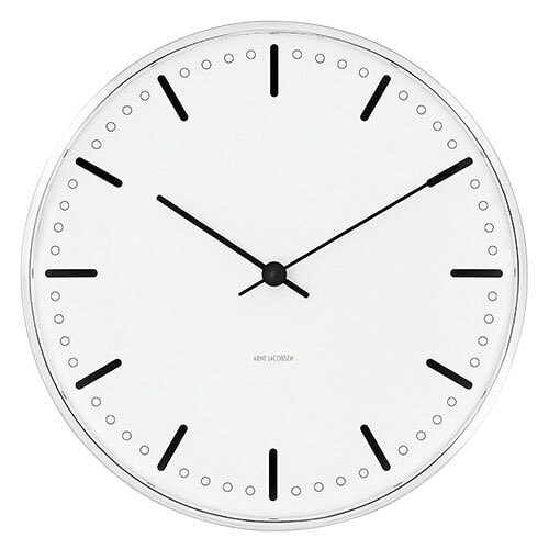 arne jacobsen city hall clock