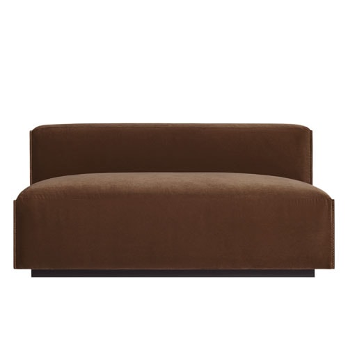 cleon armless sofa