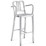 emeco navy stool with arms