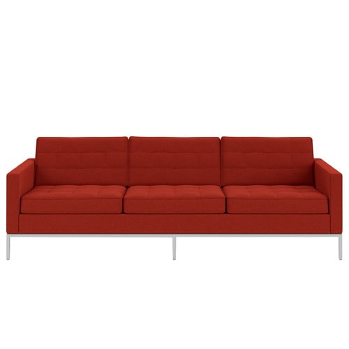 florence knoll 3 seat sofa