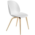 beetle dining chair with wood base