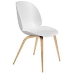 beetle dining chair with wood base