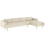 bolster 3 seat sofa with chaise