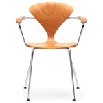 cherner metal leg arm chair