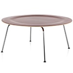 eames molded plywood coffee table with metal base