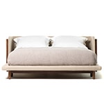 frame queen size bed with arms 768aq