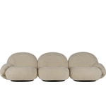 pacha 3 seat sofa with armrests